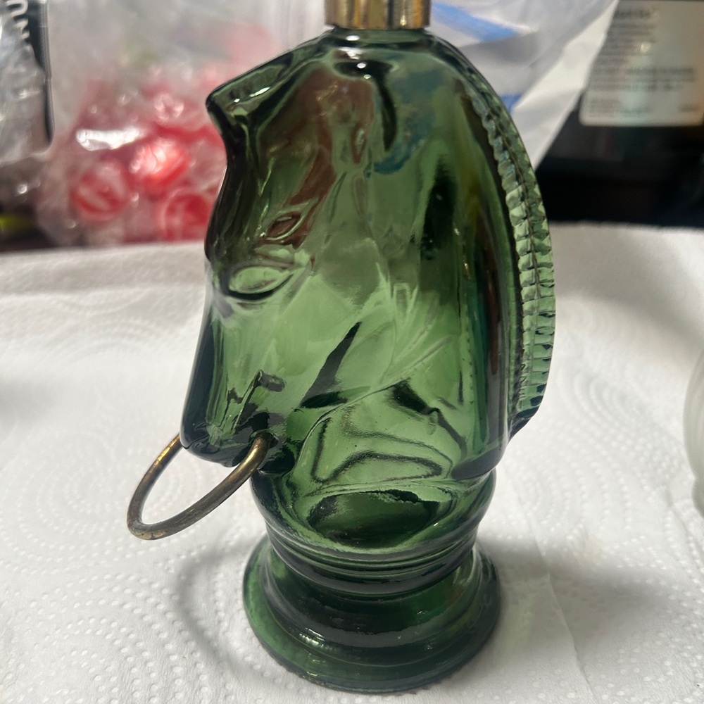 Avon horse head collectible